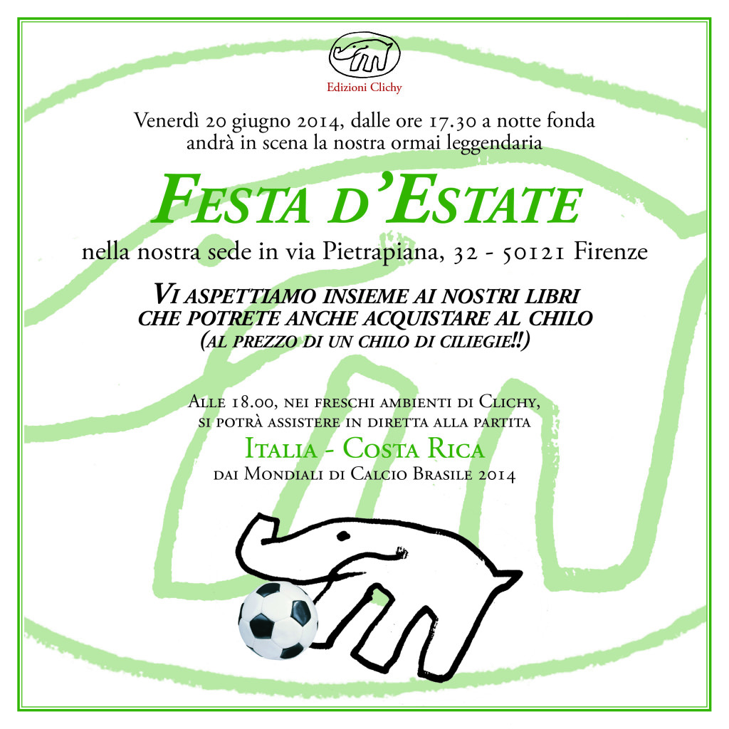 Festa del 20 giugno - La Festa d'Estate di Edizioni Clichy