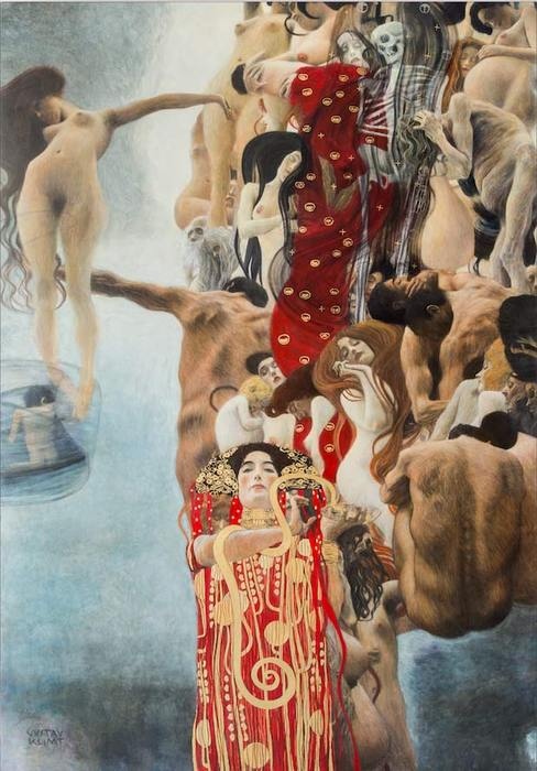 Gustav Klimt Medicina https://it.wikipedia.org/wiki/Quadri_delle_facolt%C3%A0